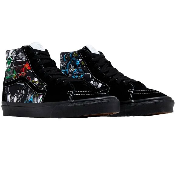 Vans Sk8-Hi x‎ Disney 100 Villains Scar Ursula Cruella Jafar Womens 8.5 UK 6 - Picture 1 of 13